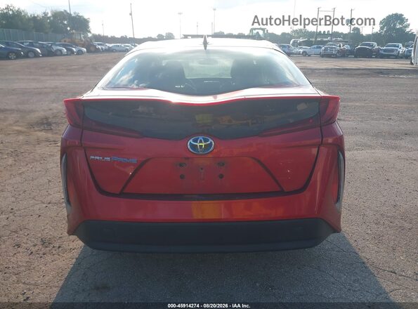 JTDKARFP0H3061535 2017 TOYOTA PRIUS PRIME Красный 