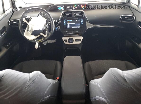 JTDKARFP0J3082018 2018 TOYOTA PRIUS Gray Vista del salpicadero
