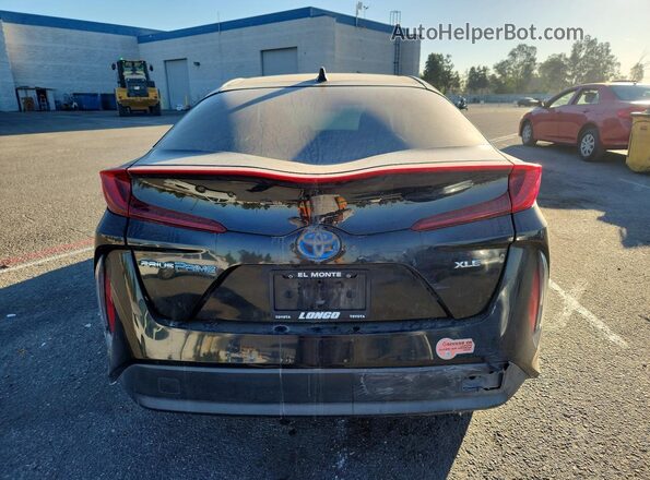 JTDKARFP0L3147324 2020 TOYOTA PRIUS Black Rear view
