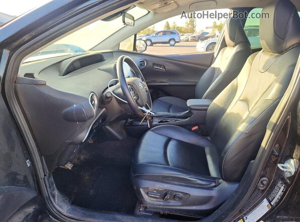 JTDKARFP0L3147324 2020 TOYOTA PRIUS Black Front interior view