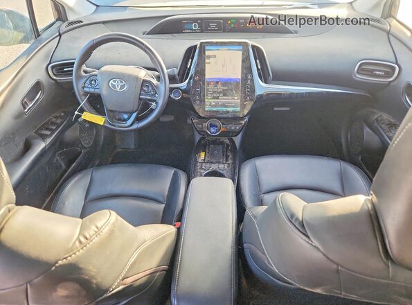 JTDKARFP0L3147324 2020 TOYOTA PRIUS Black Dashboard view