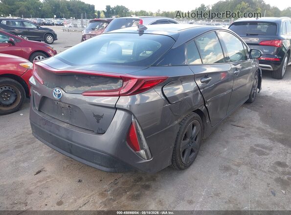 JTDKARFP1J3081590 2018 TOYOTA PRIUS PRIME Gray Задня права чверть