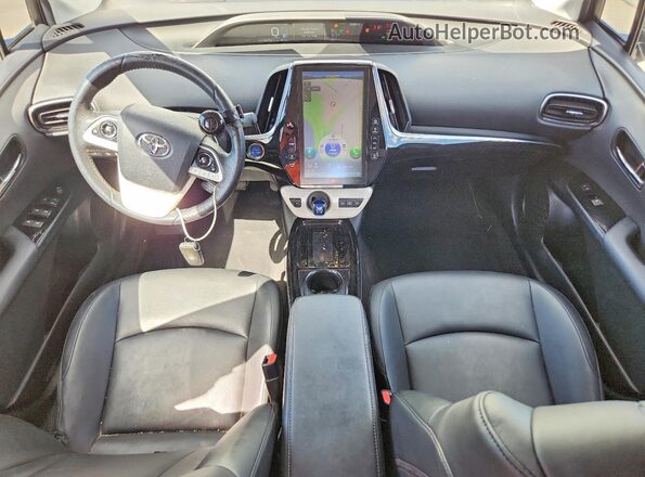 JTDKARFP2H3006150 2017 TOYOTA PRIUS White Dashboard view