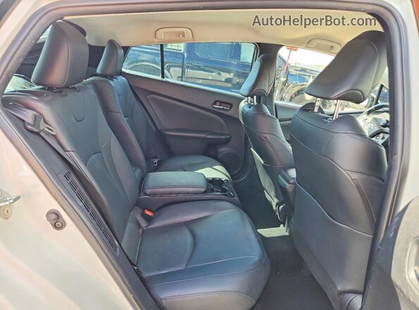 JTDKARFP2H3006150 2017 TOYOTA PRIUS White Rear seats view