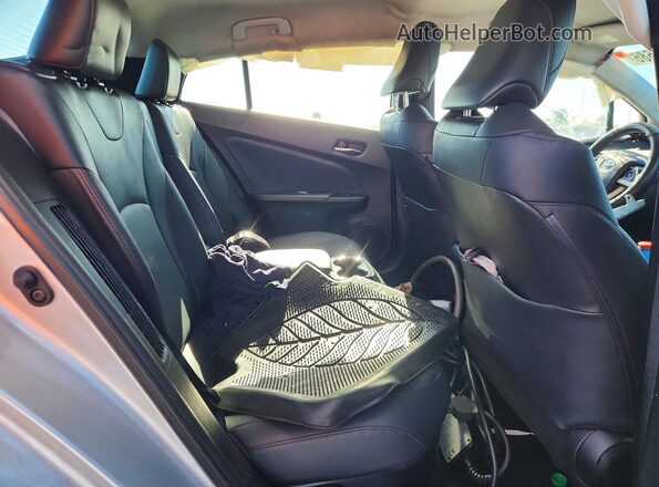 JTDKARFP2H3034837 2017 TOYOTA PRIUS Silver Vista de los asientos traseros