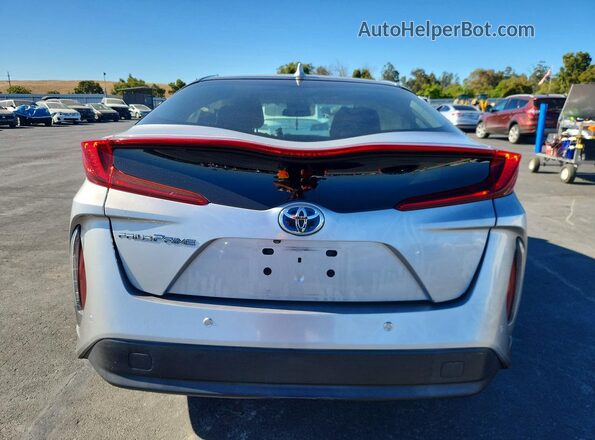 JTDKARFP2H3034837 2017 TOYOTA PRIUS Silver Vista trasera