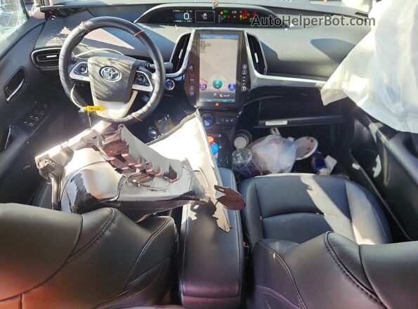 JTDKARFP2H3034837 2017 TOYOTA PRIUS Silver Vista del salpicadero