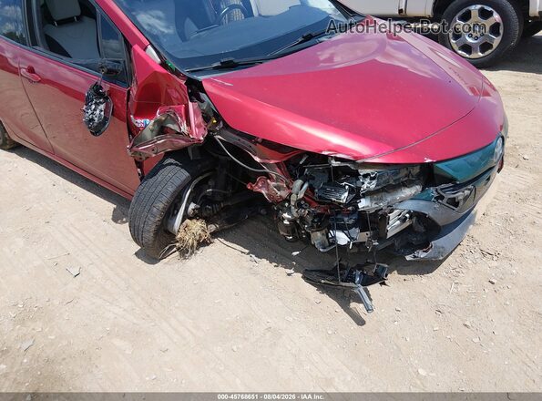 JTDKARFP2H3039598 2017 TOYOTA PRIUS PRIME Red Вид спереду