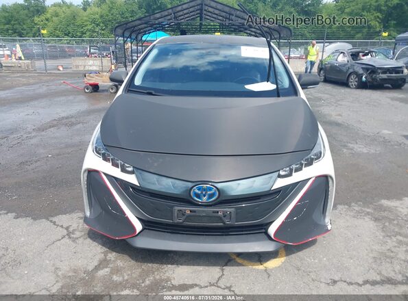 JTDKARFP2H3055414 2017 TOYOTA PRIUS PRIME White Widok zestawu wskaźników