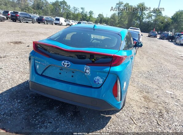 JTDKARFP2H3055610 2017 TOYOTA PRIUS PRIME Blue Tył prawy
