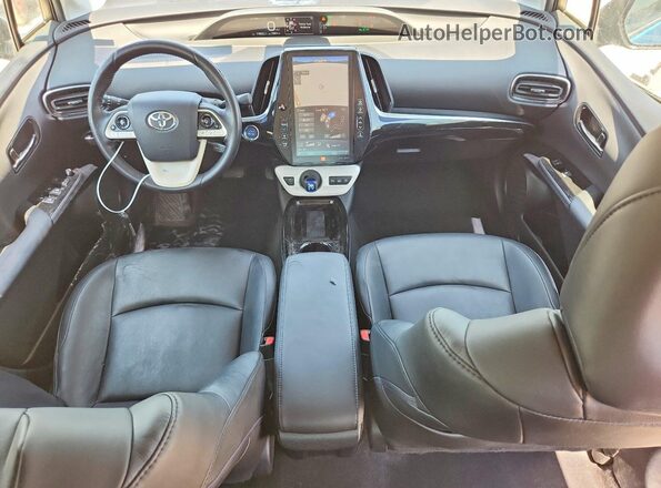 JTDKARFP2J3073904 2018 TOYOTA PRIUS Blue Vista del salpicadero
