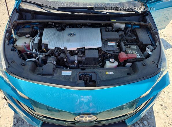 JTDKARFP2J3073904 2018 TOYOTA PRIUS Blue Vista interior trasera