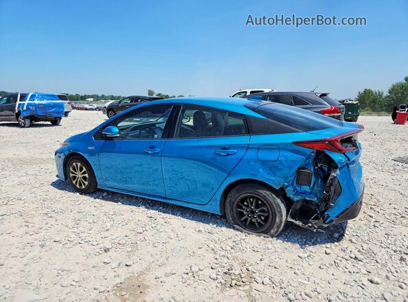 JTDKARFP2J3073904 2018 TOYOTA PRIUS Blue Trasero izquierdo