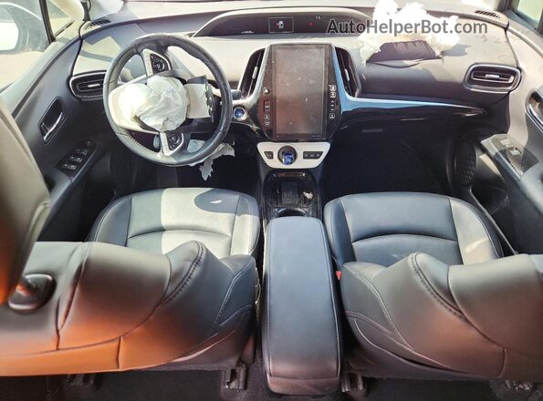JTDKARFP2J3101880 2018 TOYOTA PRIUS White Вид панелі приладів