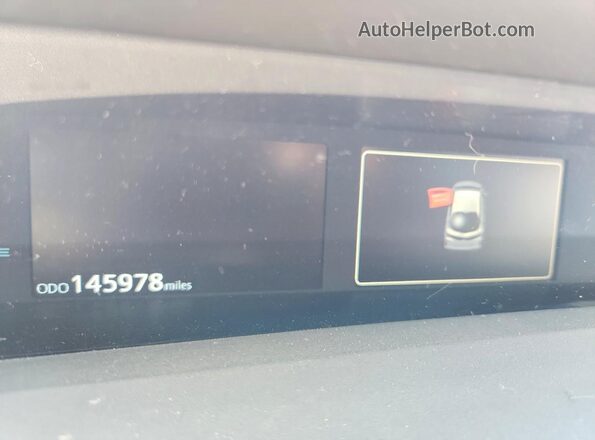 JTDKARFP2J3101880 2018 TOYOTA PRIUS White Вид щитка приладів