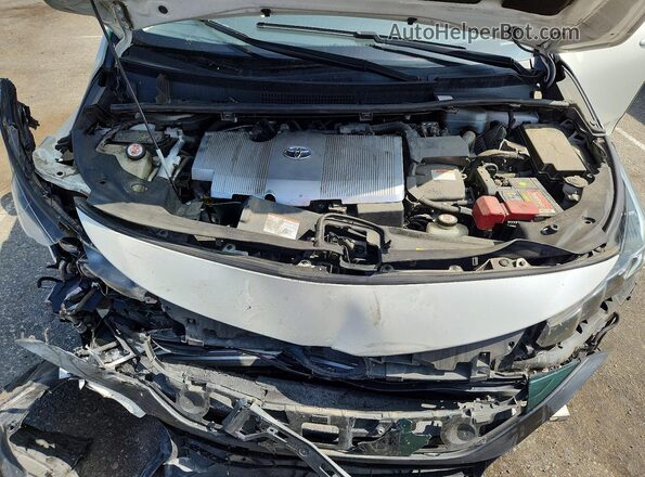 JTDKARFP2J3101880 2018 TOYOTA PRIUS White Вид задньої частини салону