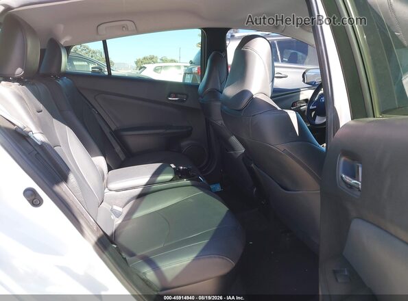 JTDKARFP2K3116719 2019 TOYOTA PRIUS PRIME White Widok naklejki z numerem VIN