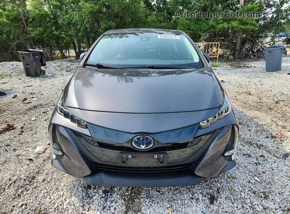 JTDKARFP2L3130248 2020 TOYOTA PRIUS Gray წინა ხედი