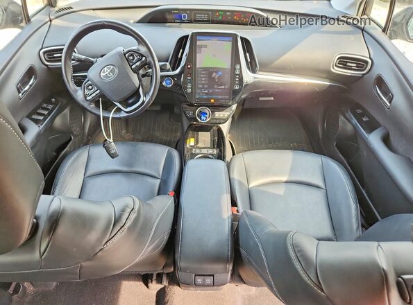 JTDKARFP2L3130248 2020 TOYOTA PRIUS Gray წინა პანელის ხედი
