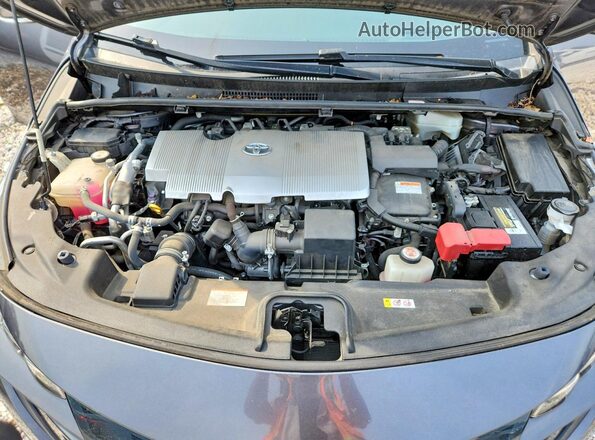 JTDKARFP2L3130248 2020 TOYOTA PRIUS Gray უკანა სალონის ხედი