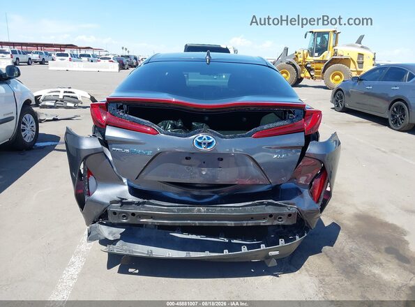 JTDKARFP2L3142545 2020 TOYOTA PRIUS PRIME Gray Widok z przodu