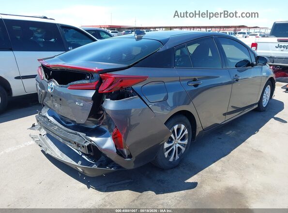 JTDKARFP2L3142545 2020 TOYOTA PRIUS PRIME Gray Tył prawy