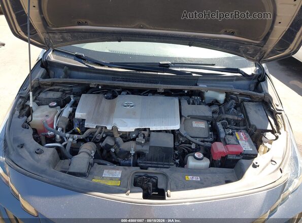 JTDKARFP2L3142545 2020 TOYOTA PRIUS PRIME Gray Widok z tyłu