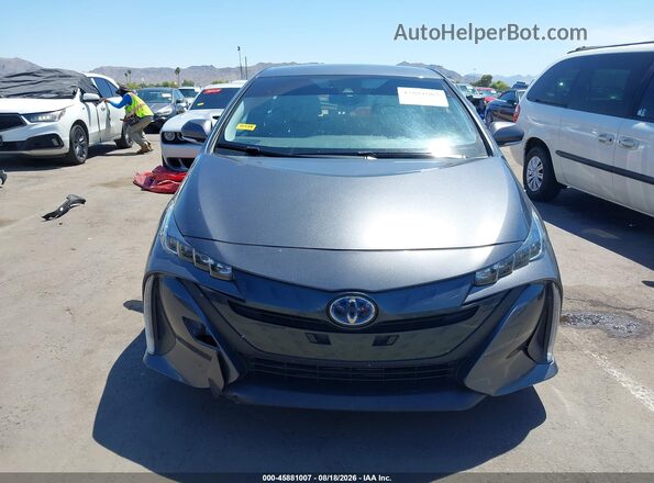 JTDKARFP2L3142545 2020 TOYOTA PRIUS PRIME Gray Widok wnętrza z tyłu