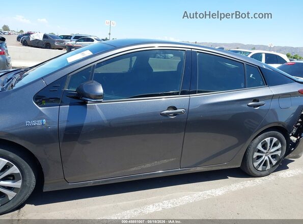 JTDKARFP2L3142545 2020 TOYOTA PRIUS PRIME Gray 