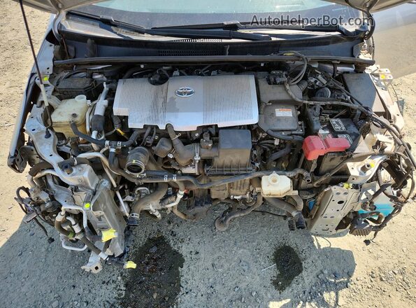 JTDKARFP3H3067636 2017 TOYOTA PRIUS Серебряный Вид задней части салона