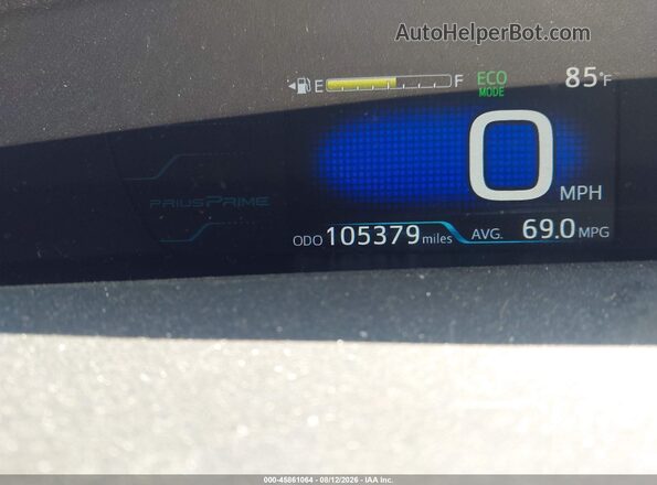JTDKARFP3J3083096 2018 TOYOTA PRIUS PRIME Blue Widok tylnych siedzeń