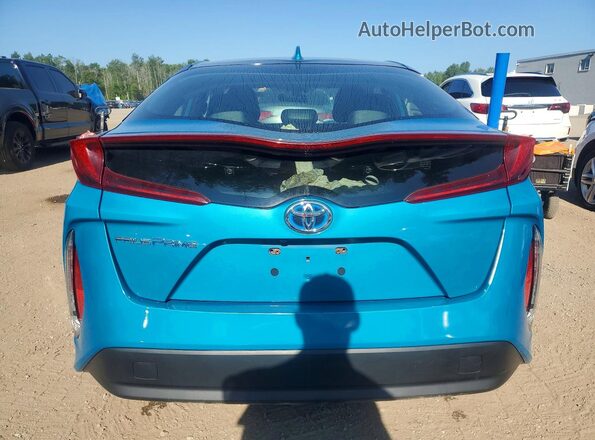 JTDKARFP3L3125771 2020 TOYOTA PRIUS Blue Vista trasera