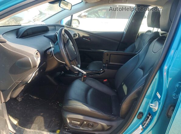 JTDKARFP3L3125771 2020 TOYOTA PRIUS Blue Vista interior delantera