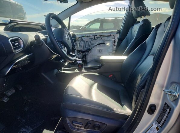 JTDKARFP3L3149441 2020 TOYOTA PRIUS Silver Front interior view