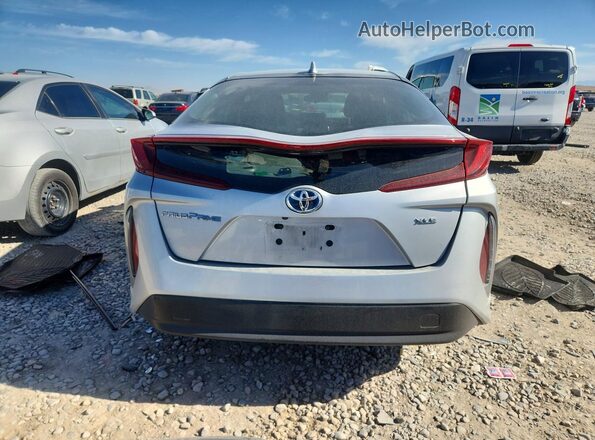 JTDKARFP3L3149441 2020 TOYOTA PRIUS Silver Rear view