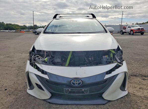 JTDKARFP3L3158723 2020 TOYOTA PRIUS White Front view
