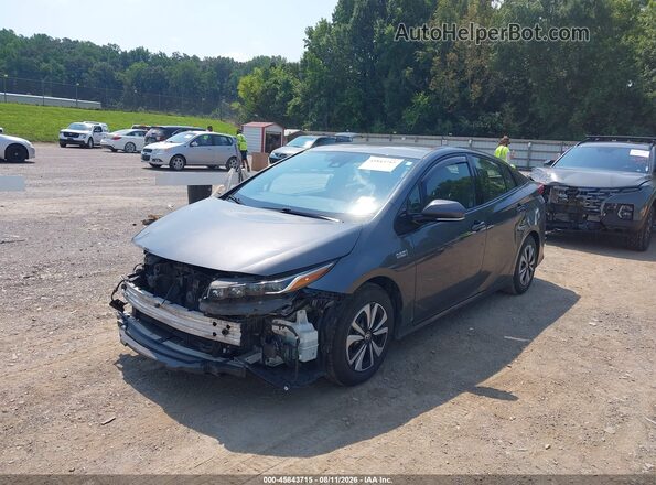 JTDKARFP4H3001564 2017 TOYOTA PRIUS PRIME Silver Առջևի ձախ երեք քառորդ տեսարան