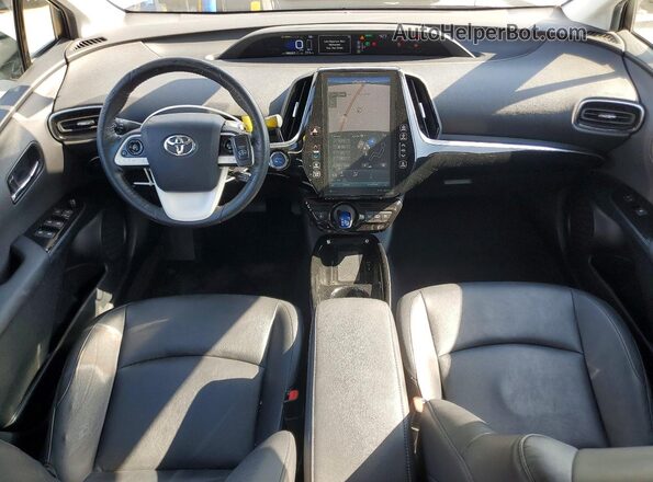 JTDKARFP4H3008157 2017 TOYOTA PRIUS White Widok deski rozdzielczej