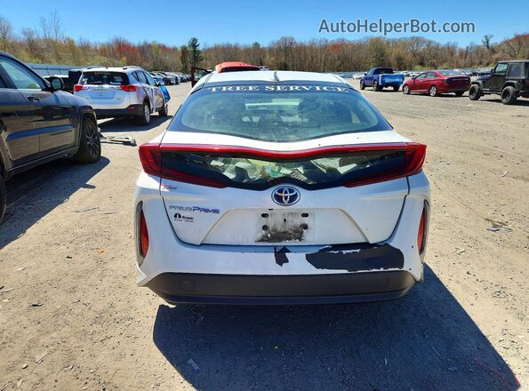 JTDKARFP4H3040364 2017 TOYOTA PRIUS White უკანა ხედი