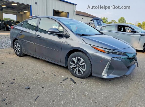 JTDKARFP4J3099114 2018 TOYOTA PRIUS Gray Առջևի աջ