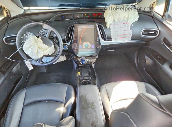 JTDKARFP4L3143695 2020 TOYOTA PRIUS Gray წინა პანელის ხედი