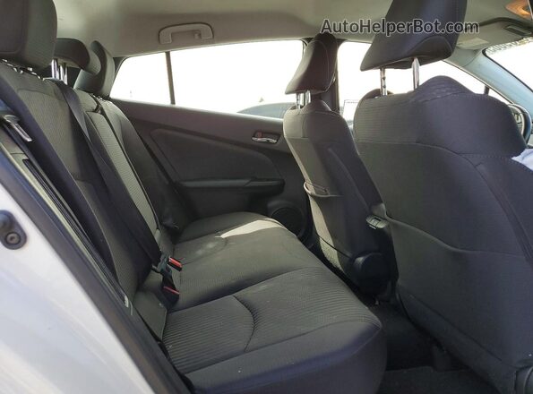JTDKARFP4L3145088 2020 TOYOTA PRIUS Белый Вид задних сидений
