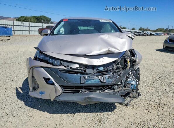 JTDKARFP4L3159217 2020 TOYOTA PRIUS Silver Front view