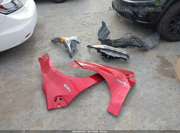 JTDKARFP5H3053656 2017 TOYOTA PRIUS PRIME Red Vista del cuadro de instrumentos
