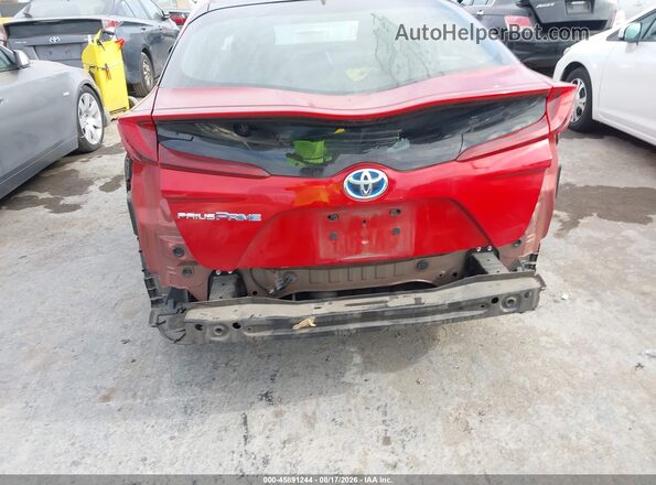 JTDKARFP5H3053656 2017 TOYOTA PRIUS PRIME Red 