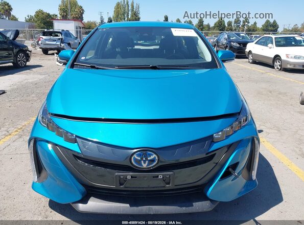 JTDKARFP5K3114883 2019 TOYOTA PRIUS PRIME Blue Вид щитка приладів