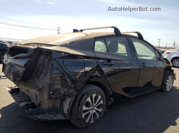 JTDKARFP5L3142104 2020 TOYOTA PRIUS Black Задня права чверть