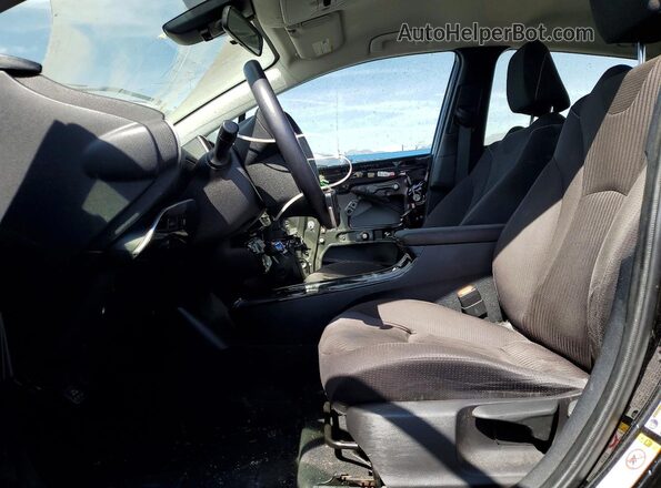 JTDKARFP5L3142104 2020 TOYOTA PRIUS Black Вид салону спереду