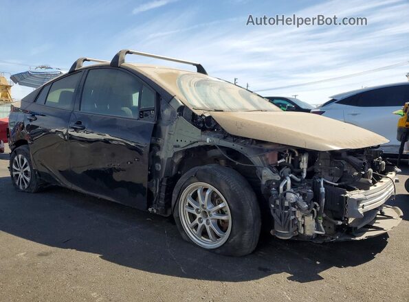 JTDKARFP5L3142104 2020 TOYOTA PRIUS Black Передня права чверть