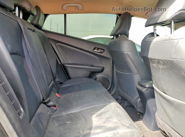JTDKARFP5L3154639 2020 TOYOTA PRIUS Black Հետևի նստատեղերի տեսք